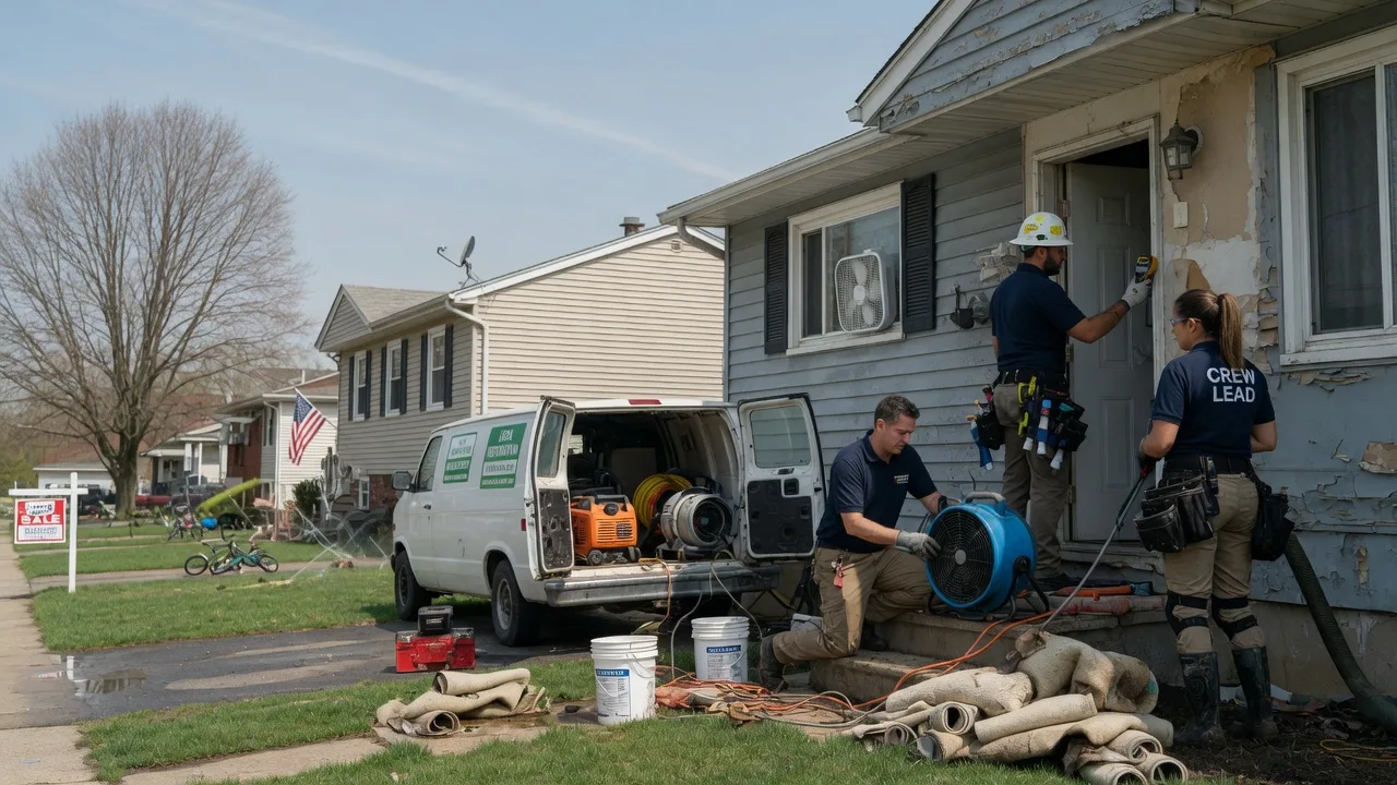 Flood Cleanup in Franklin, NJ near me